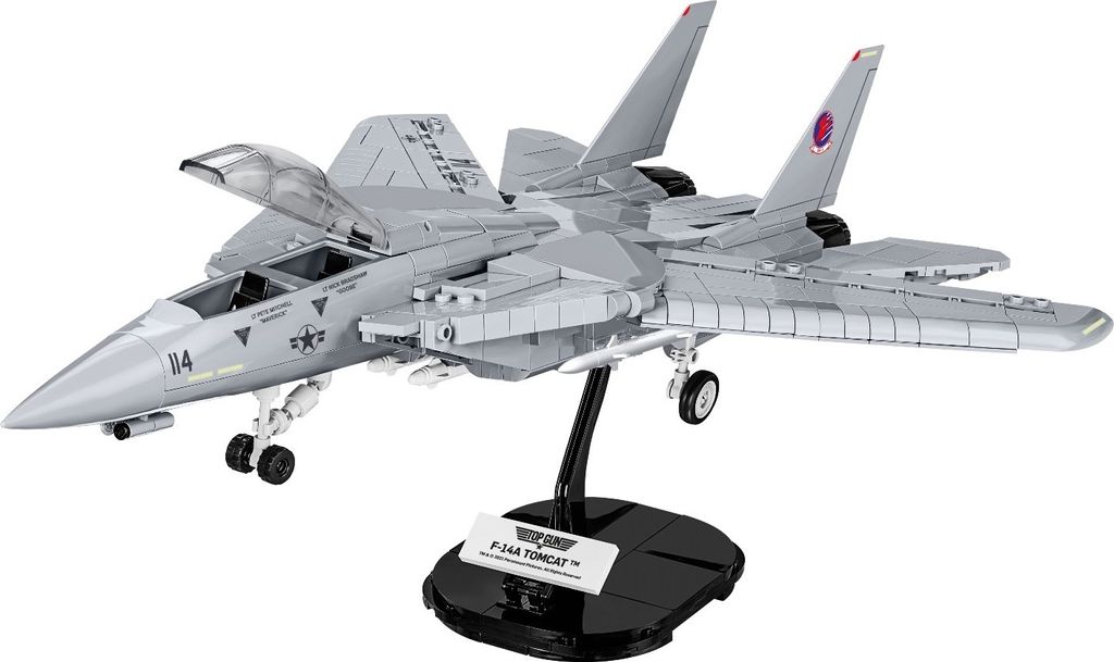 COBI 5811A TOP GUN F-14 Tomcat, 1:48, 754 k, 2 f Obrázek produktu 3