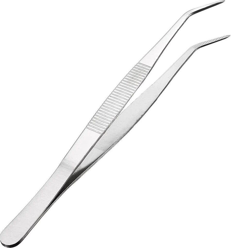 Pinceta ze stali nierdzewnej MMOBIEL, 20 cm, zakrzywiona, z Zdjęcie produktu 