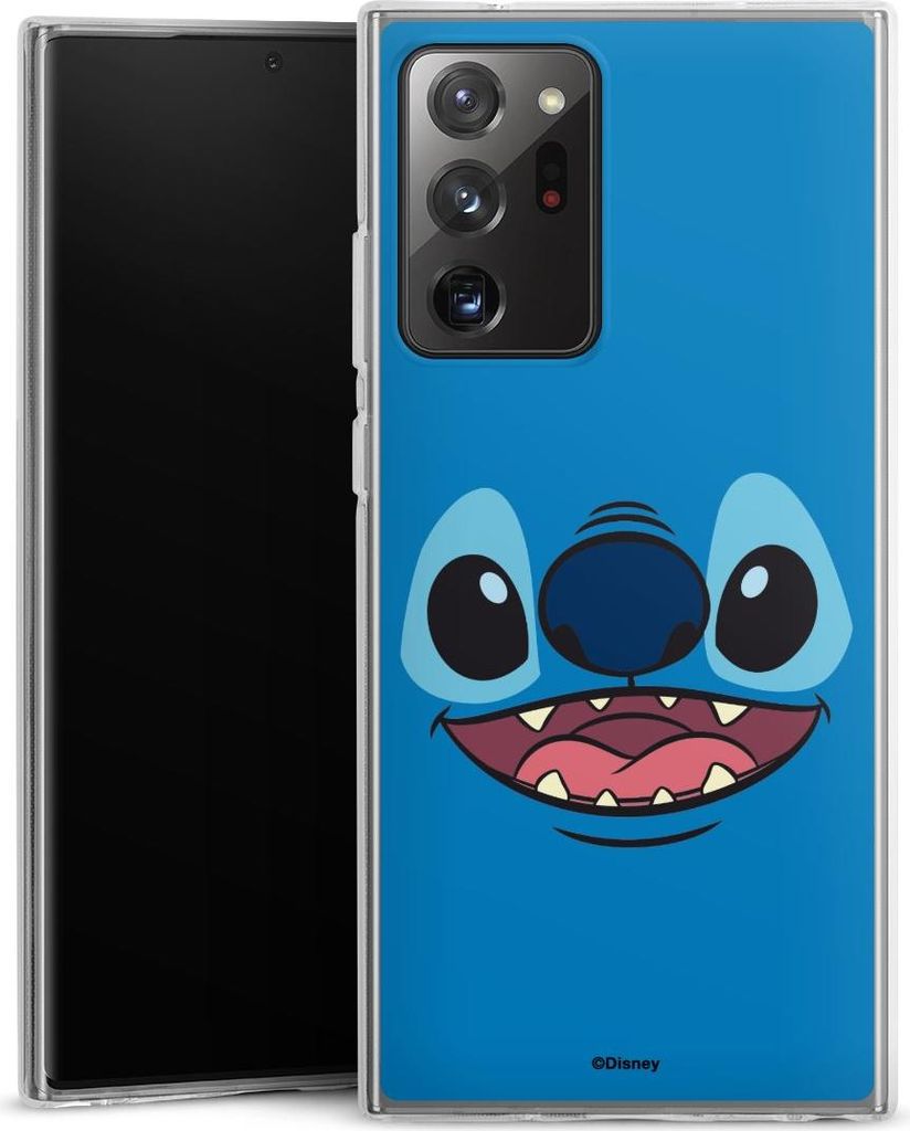 DeinDesign Handyhülle für Samsung Galaxy Note 20 Ultra Silikon Hülle Case Smartphone Schutzhülle Disney Offizielles Lizenzprodukt Lilo & Stitch