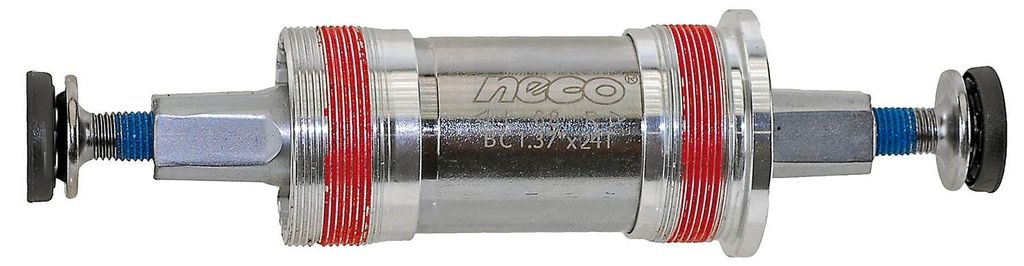 NECO Innenlager JIS-Vierkant BSA Gewinde mit CrMo-Hohlachse Produktbild 