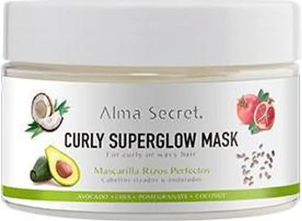 Alma Secret Curly Superglow Mask 250ml - 2