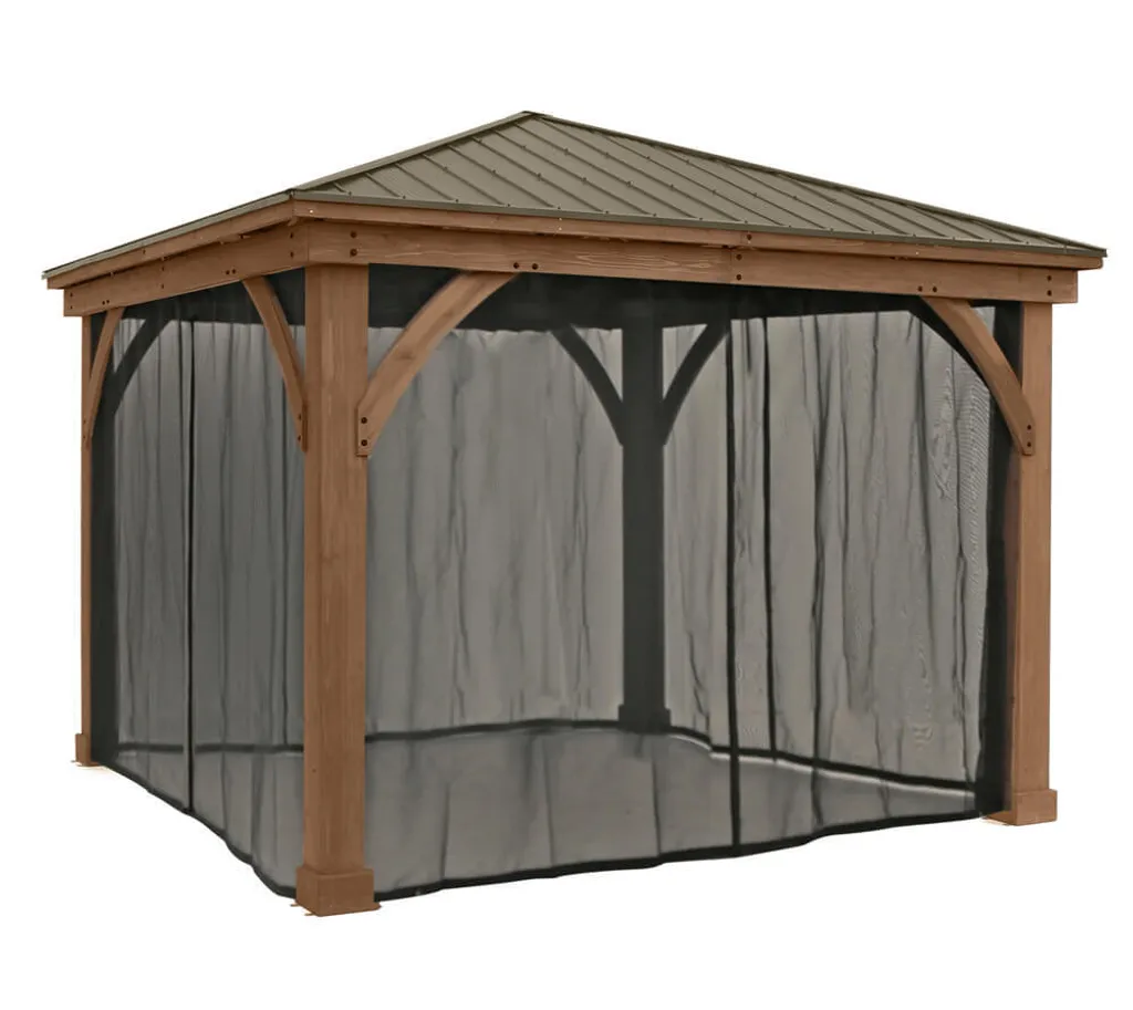 Moustiquaire Devon 1212 Westmann Noir - Stop aux Moustiques en Terasse