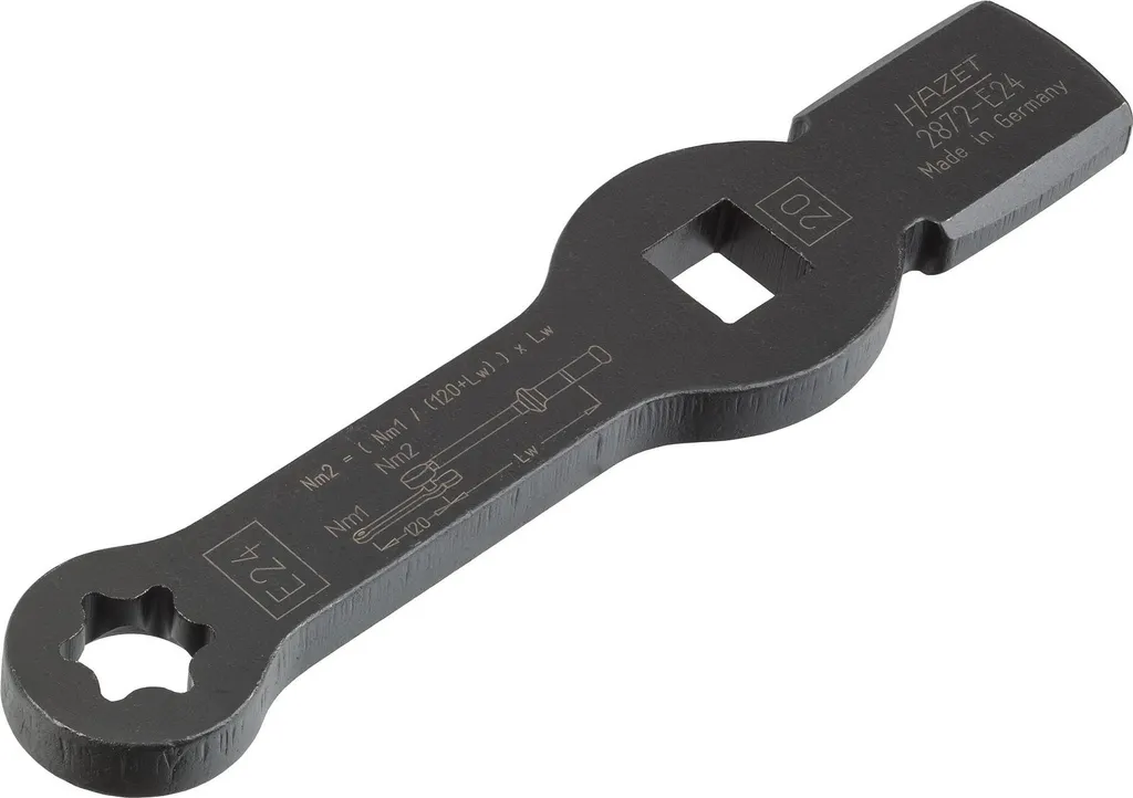 Douille à chocs TORX E24 2872-E24 avec carré de 20 mm pour poids lourds