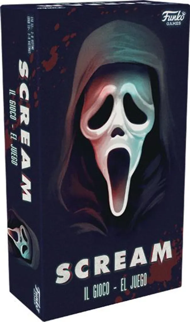 Scream Pop Jeu de Société Funko Interactif avec Figurine de Collection