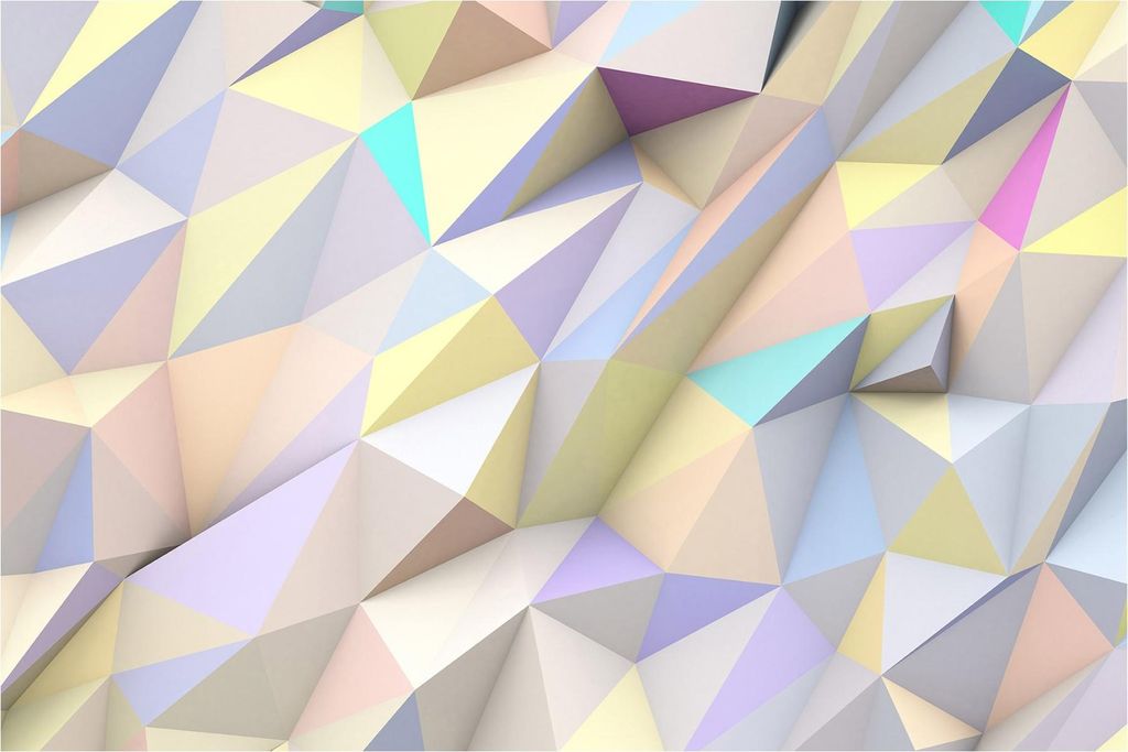 Mustertapete - Vliestapete - gemusterte Tapete UV-beständig Geometrisch 3D-Effekt Abstrakt Wandtapete geruchsfrei