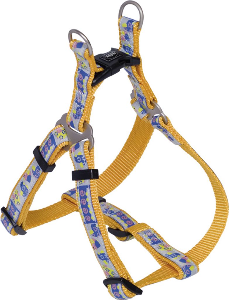 Nobby One Touch Geschirr "Style" L: 50-65 cm; B: 20 mm, orange