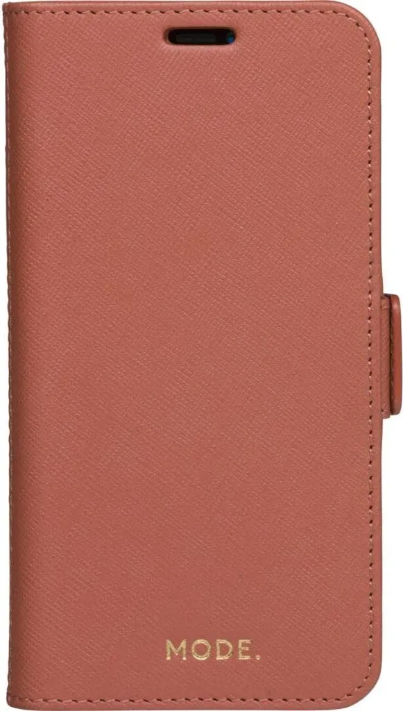 Étui de Protection iPhone 11 en Cuir Rose dbramante1982 Collection MODE