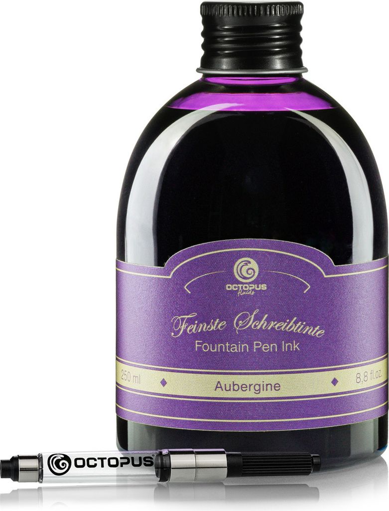 Schreibtinte Aubergine 250 ml mit Konverter Produktbild 