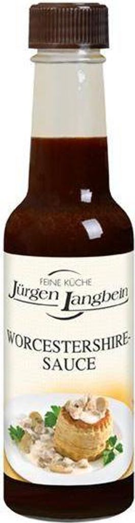 Jürgen Langbein Worcestershire-Sauce 140 Ml Flasche Vegan Lactosefrei