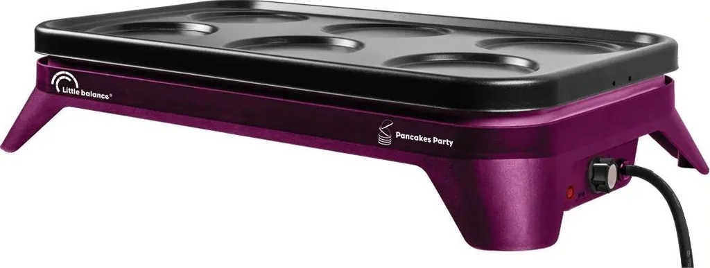 Appareil blinis 1500W Little Balance 8498 avec revêtement antiadhésif