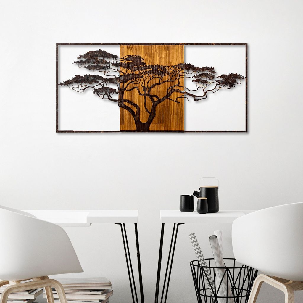 Wallity, Acacia Tree - 328-A, Accessoire mural décoratif en Image du produit 