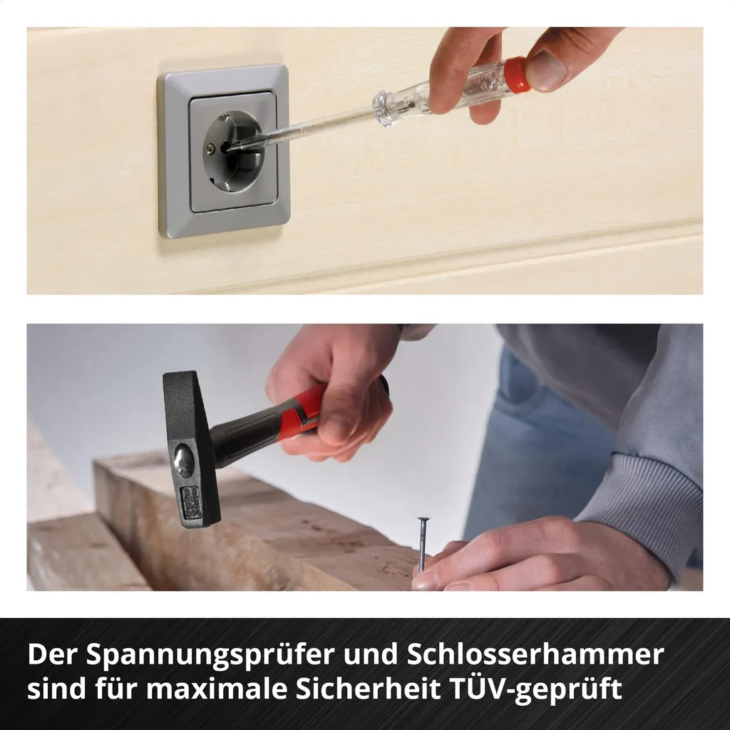 Mallette d'outils 80 pièces compatible E-Case avec rangement mousse EVA - 6