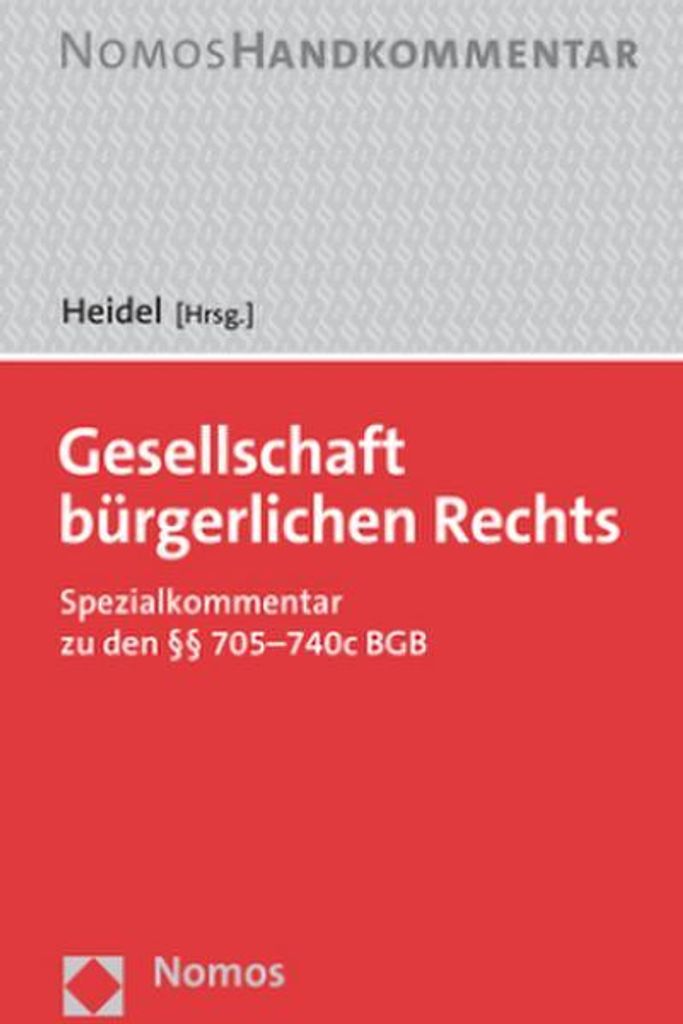 Gesellschaft bürgerlichen Rechts: GbR