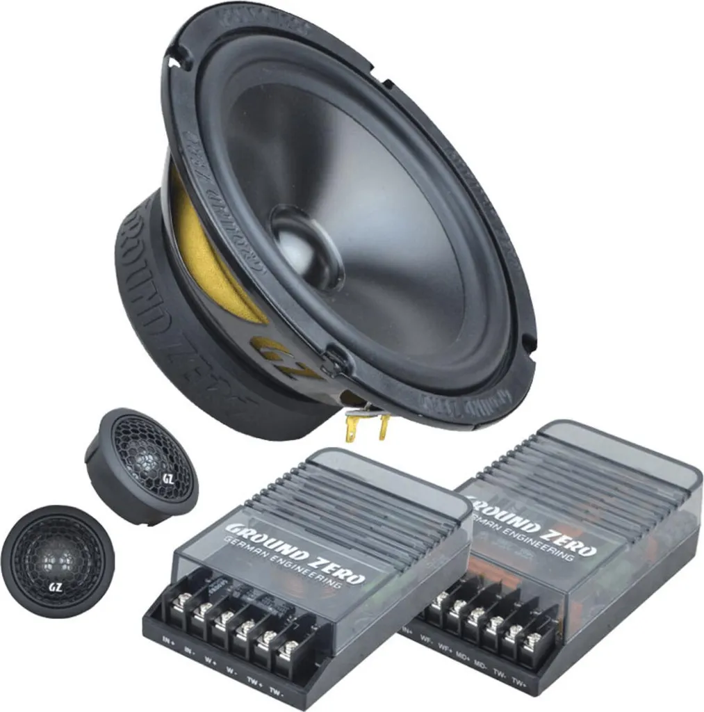Fini le Son Saturé : Ground Zero GZRC 165.2SQ pour un Audio Pur 190W