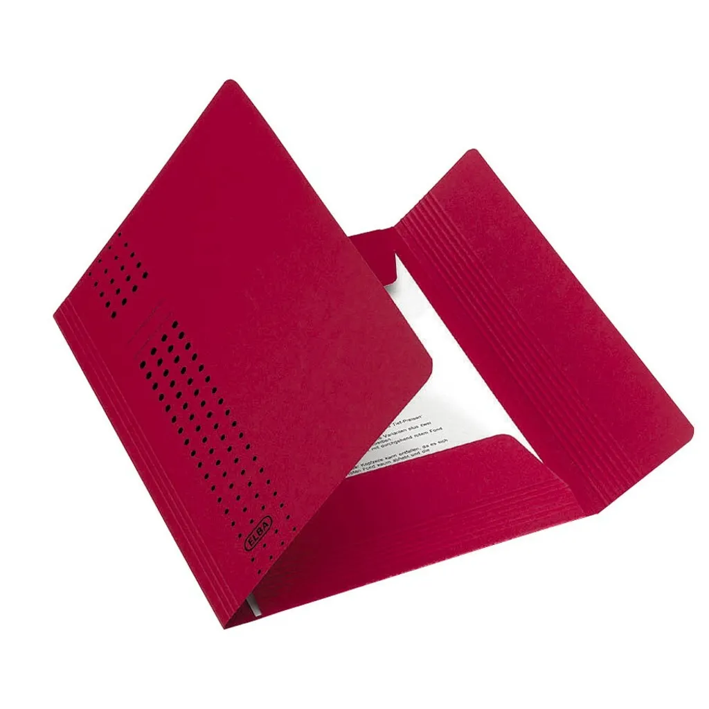Set 25 Cartelline ELBA 100091171 Chic Bordeaux A4 - Archivio Ufficio