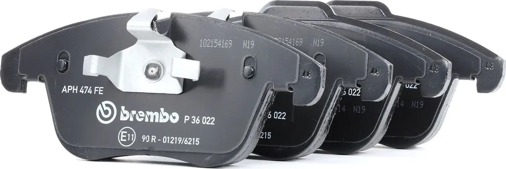 Plaquettes Brembo P 36 022 : Freinage silencieux pour Jaguar S-Type et XF X250