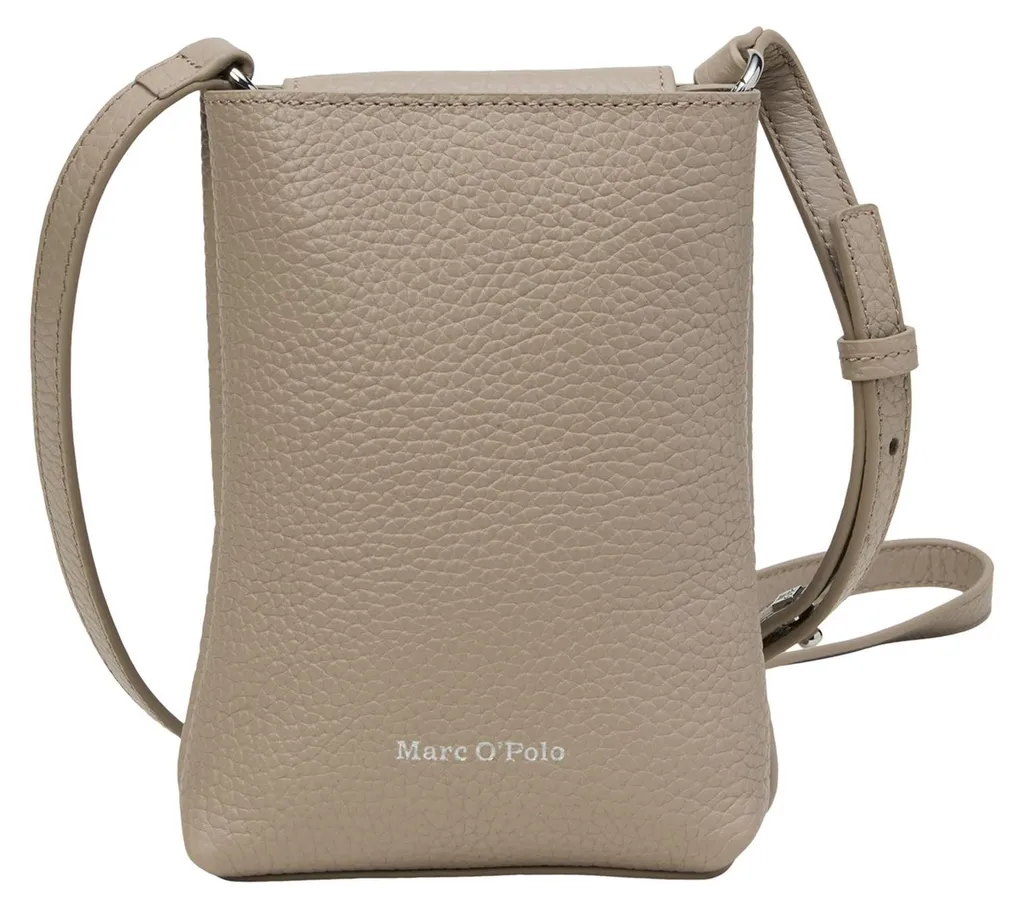 Sacoche téléphone portable en bandoulière Marc O'Polo Banu coloris Taupe
