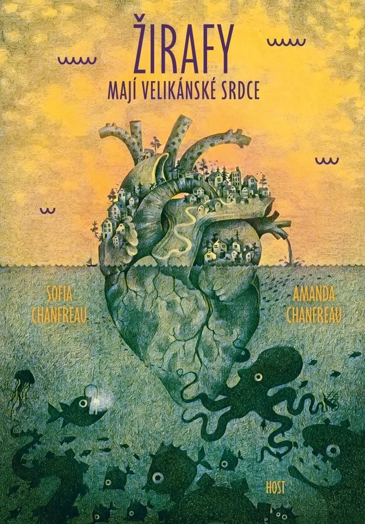 Livre Enfant Žirafy mají velikánské srdce : Une Histoire de Girafe