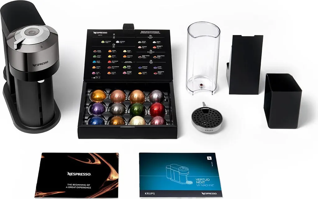 Machine Nespresso Vertuo Next 1500W Krups - Technologie Centrifusion Pro