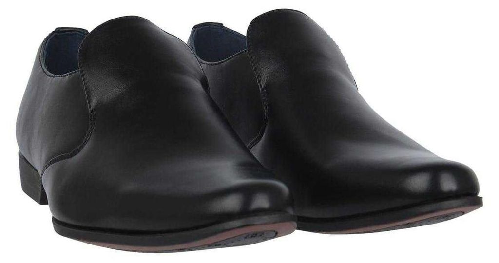 Giorgio - "Langley" Oxford-Schuhe für Herren, Mit Leder gefüttert, Zum Anschlüpfen GT16040 (42 EU) (Schwarz)