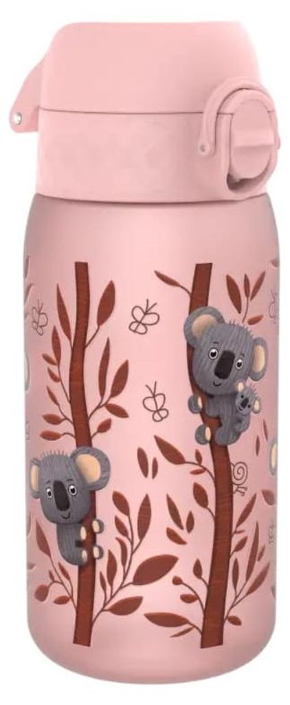ION8 | Drinkfles Recyclon - 350 ml - roze koala - BPA-vrij Productafbeelding 