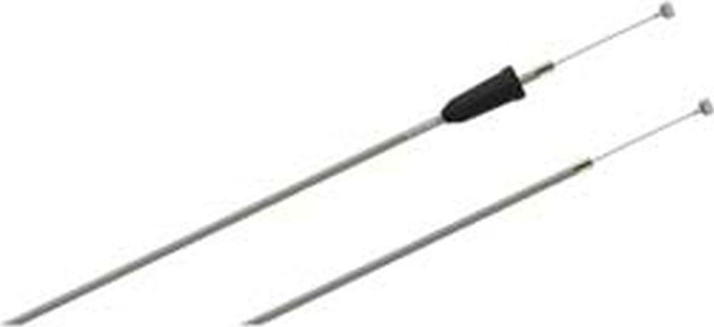 Bremszug vorn, grau, Flachlenker - MZ TS 125, 150, 250, ES 125, 150, ETS 125, 150