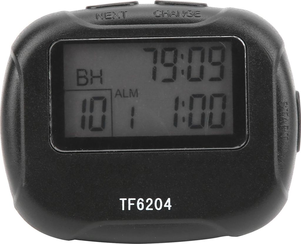 Minuteur électronique à intervalles, chronomètre à segments Image du produit 