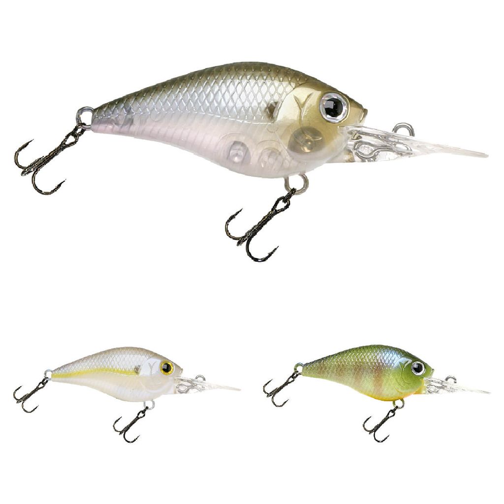 Lucky Craft LC 0.5 Crankbait - 318 Gizzard Shad - 3/16oz, Dives 2ft - Made In Japan