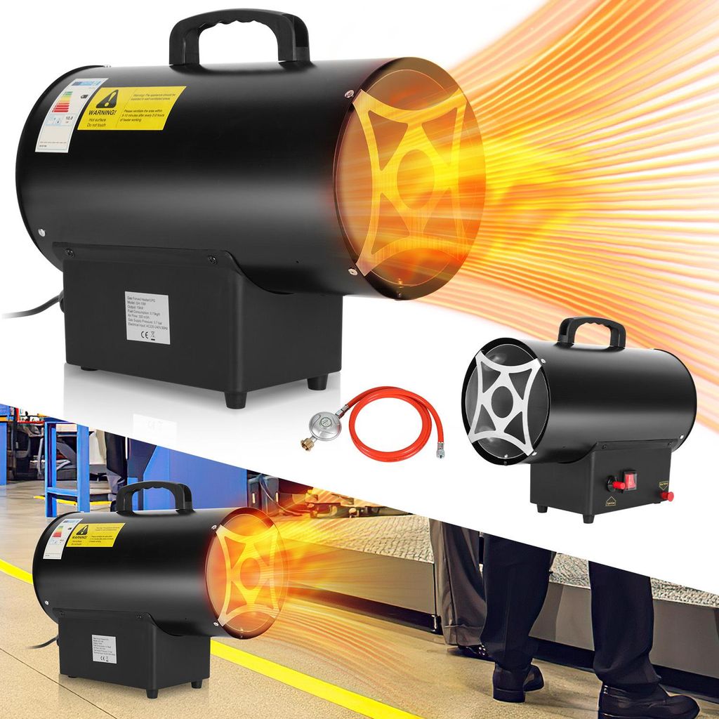 Izrielar Gas Heizbläse 10 kW Direkt, canon à gaz, débit Image du produit 