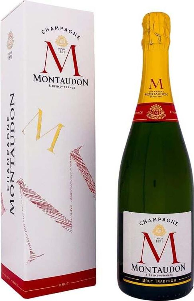 Champagne Montaudon Brut 0,75 l Geschenkpackung Produktbild 4