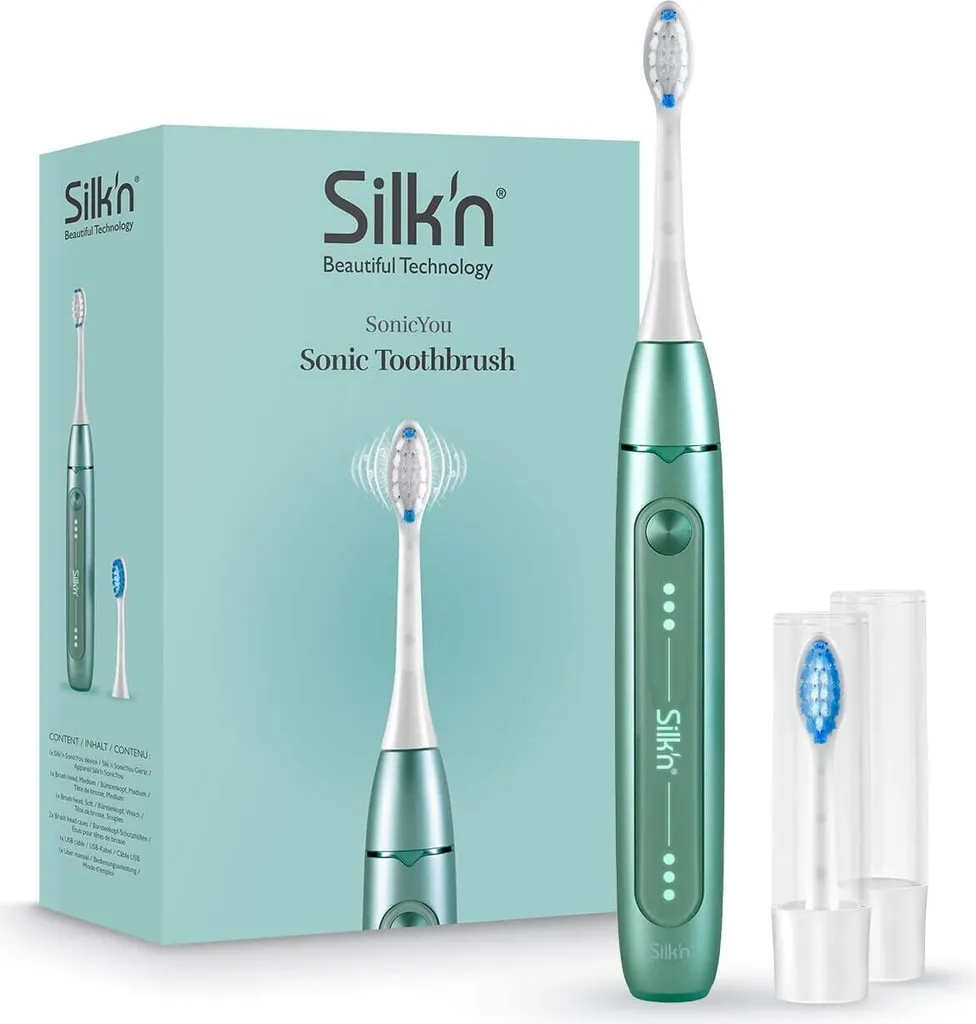 Brosse à dents sonique SonicYou Purple - Autonomie record de 300 jours