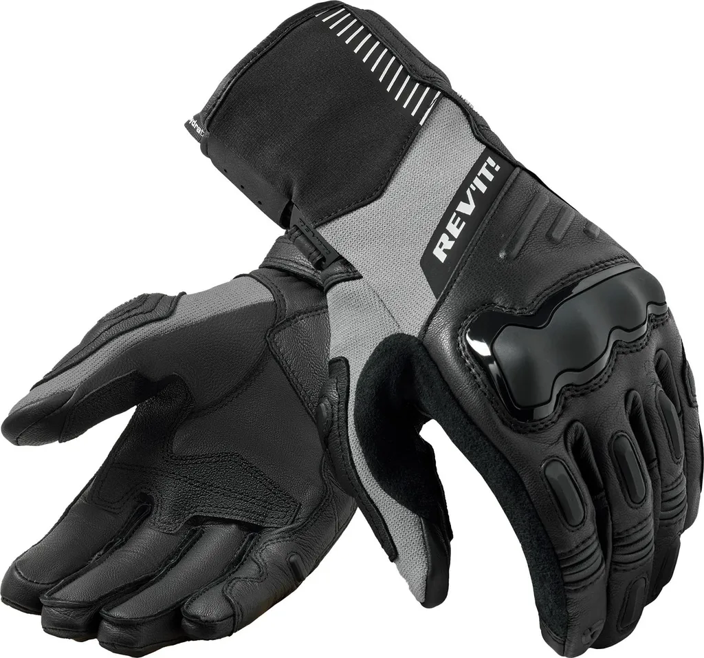 Gants Moto Mi-Saison Revit Sand 5 H2O Noir Taille XL Imperméables