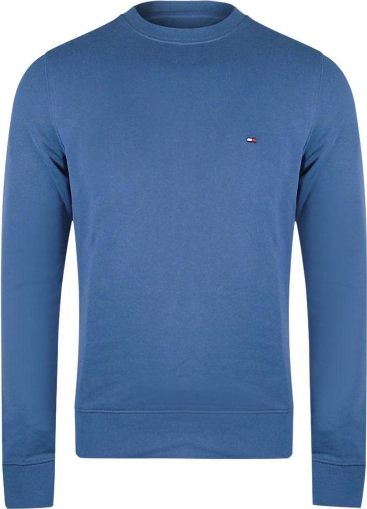 Tommy Hilfiger - Sweatshirt für Herren, Rundhalsausschnitt SY3403 (XXL) (Blau)