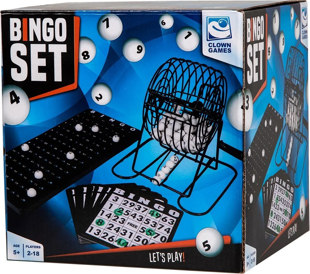 Jeu de Loto Complet avec Moulin à Bingo 22cm pour Animations Familiales