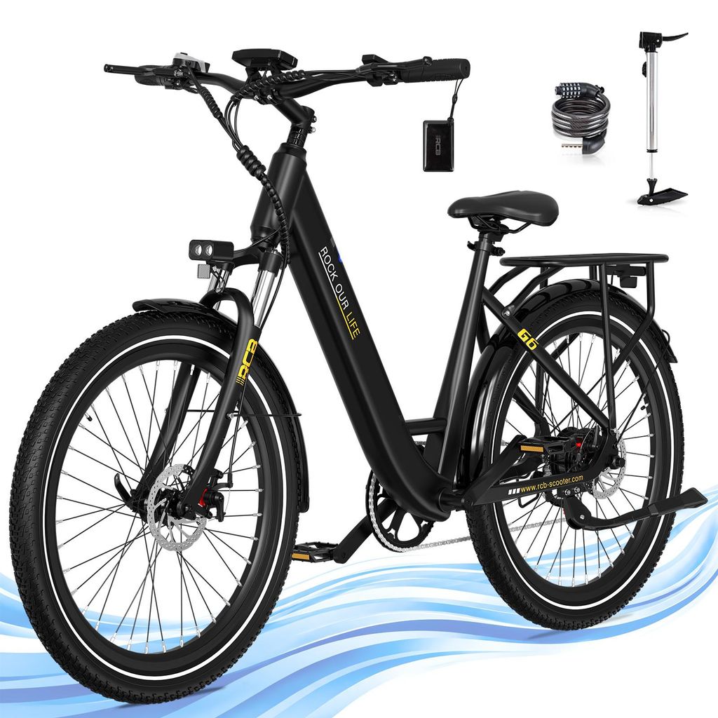 RCB G6 Trekking City E-Bike 27,5" Tiefeinsteiger 250W Produktbild 