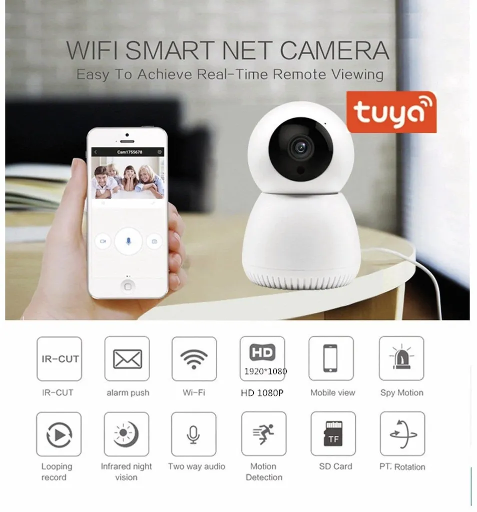 Recensione Denver IIC-215 IP Camera: Sorveglianza Tuya Smart WiFi Indoor - 5