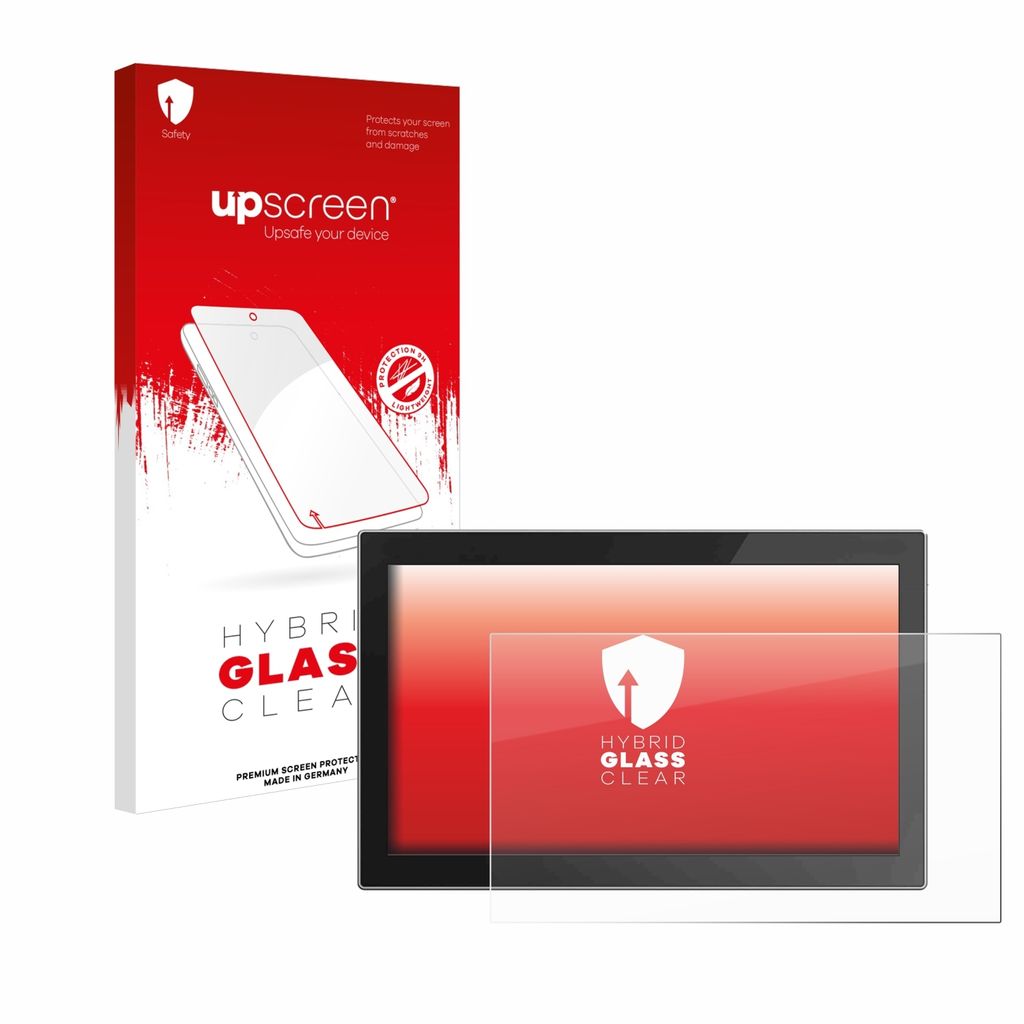 upscreen Schutzglas für Siemens Simatic HMI MTP1200 Unified Comfort Schutzfolie Panzer Folie Glas Display Schutz klar