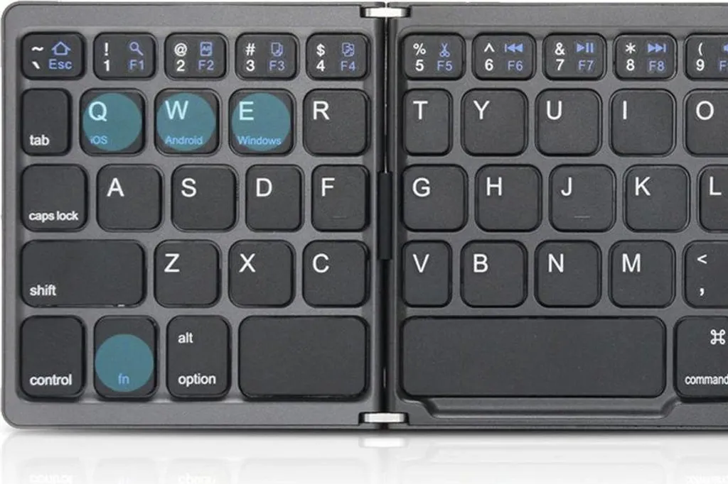 Clavier sans fil pliable portable et universel avec connexion Bluetooth
