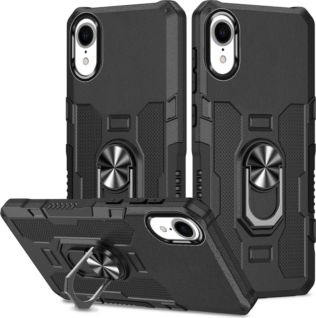 iPhone XR Pouzdro, odolné dvouvrstvé pouzdro s držákem Obrázek produktu 