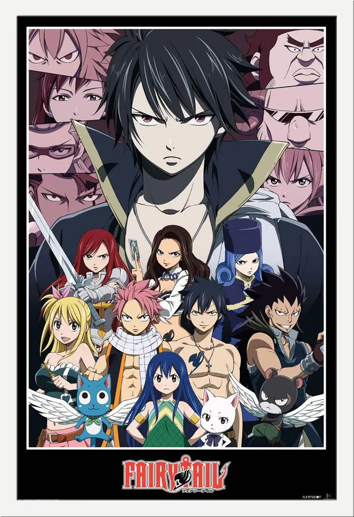 Recensione e Vendita: Poster Fairy Tail con Cornice Shinsuke Bianca