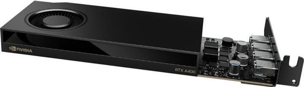 NVIDIA RTX A400 - Grafikkarten - RTX A400 - 4GB GDDR6 - PCIe 4,0 x8 Low-Profile - 4 x Mini DisplayPort (900-5G172-2560-