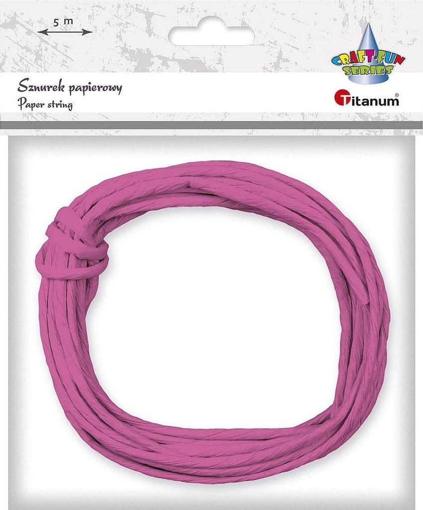 Papierkordel 5m Fuchsia Titanum