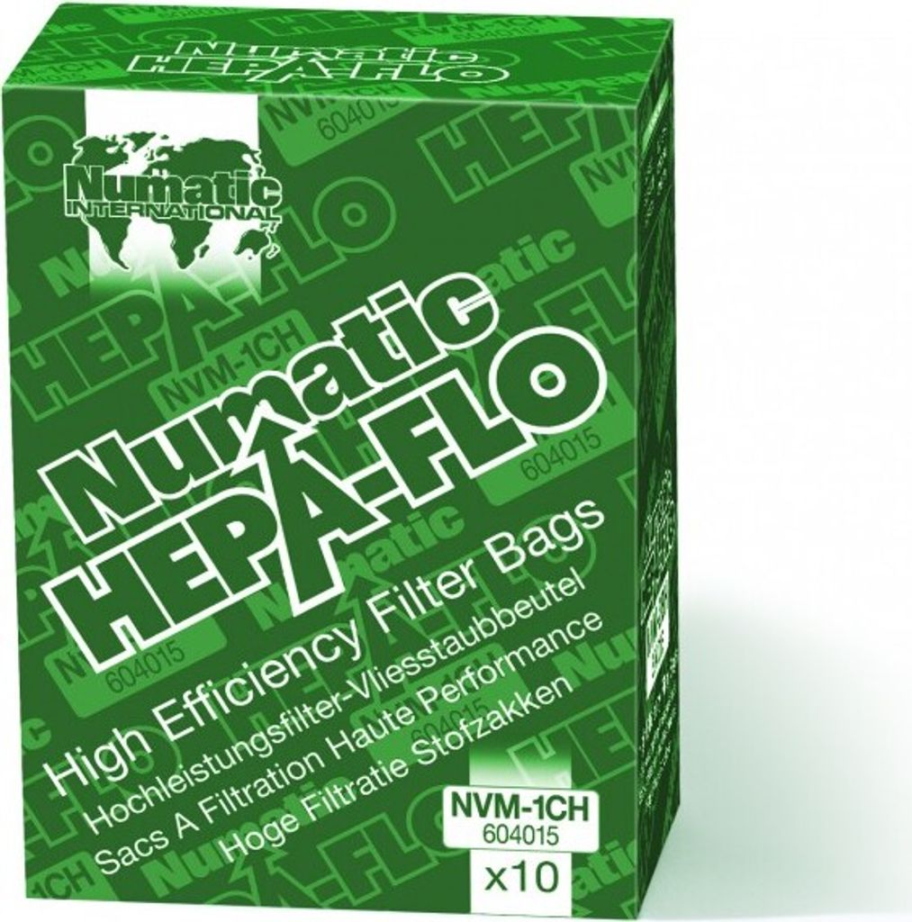 Numatic Hepa-Flo Hochleistungsfilter NVM 1CH Produktbild 1