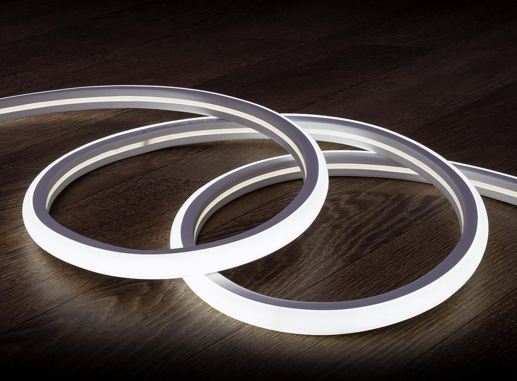 LED-Streifen Neon Dimmbar 220V Kaltweiß Halbrund 180° Produktbild 
