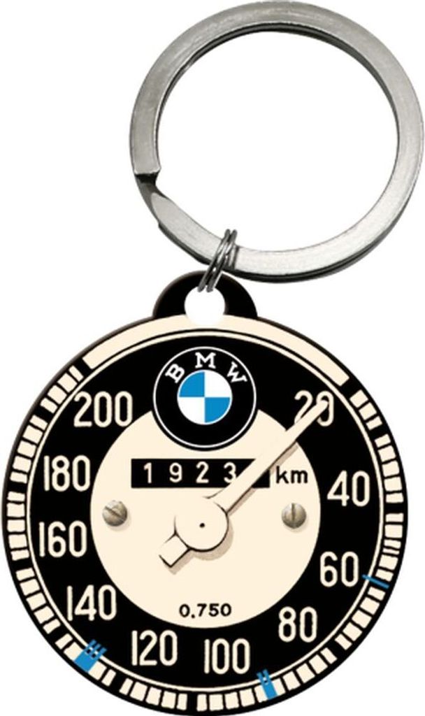Nostalgic Art Schlüsselanhänger BMW Tachometer Edelstahl Produktbild 