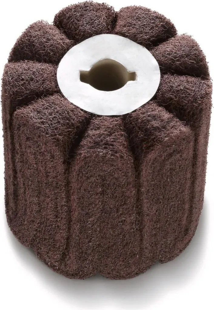 Tambour de ponçage FEIN pour finition satinée et polissage de métal