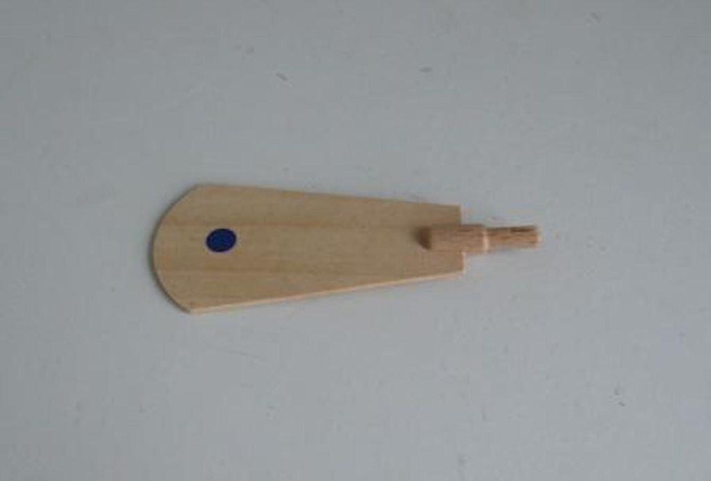 Erzsatzteil Pyramidenflügel für Nr. 70013 BxT=7,5x3,5cm NEU