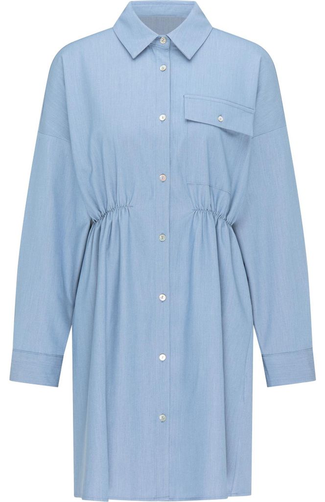 Mutha Damen Kleid - blau, L