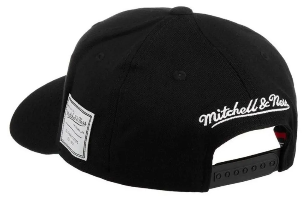 Mitchell & Ness Casquette Comfy Core Stretch Noire Ajustable Unique - 3
