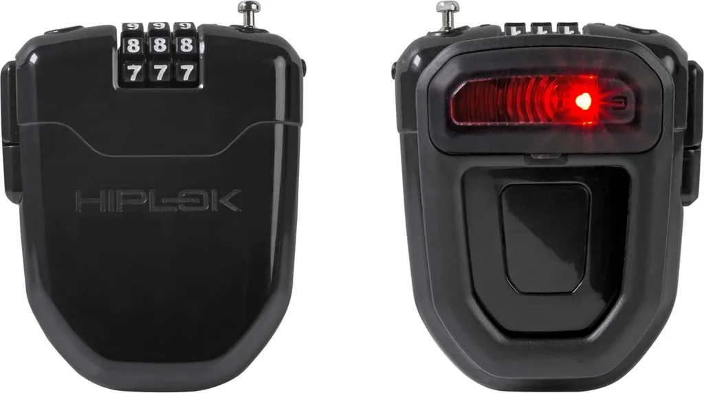 Hiplok Flx Lock Noir FLX1AB : Antivol de Vélo Rétractable